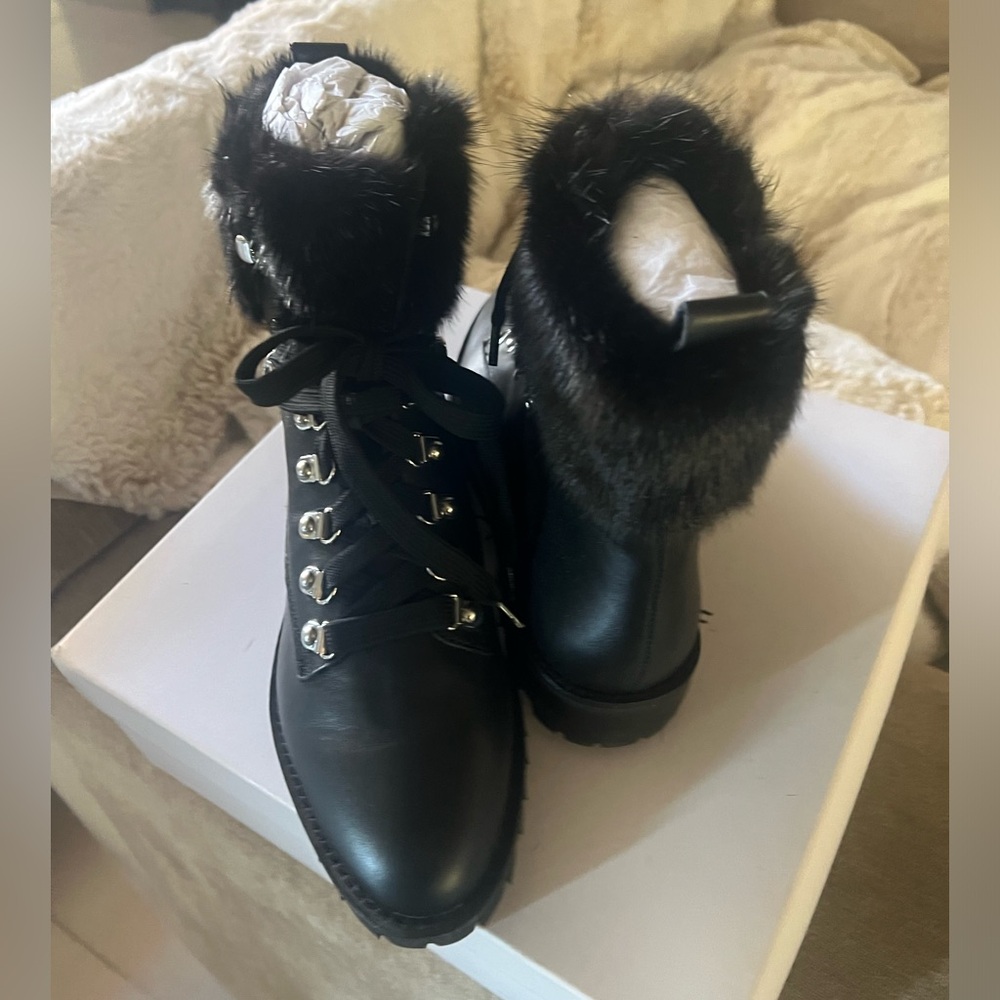 🆕 Rebecca Minkoff Jaylin Fur Boot - Picture 12 of 17